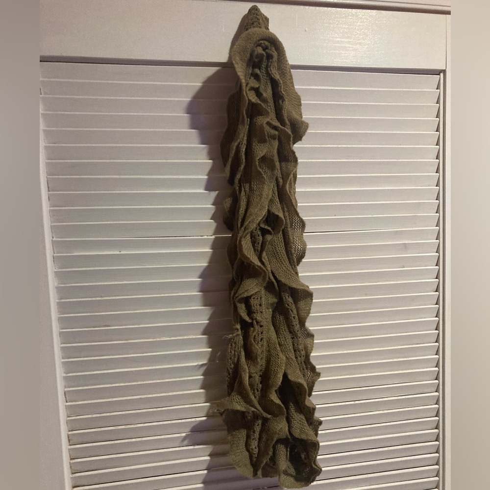 Tan Circle Scarf